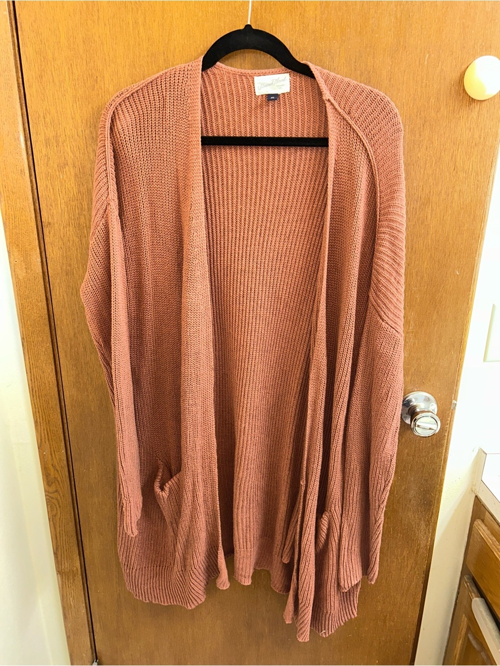Universal Thread Rust Orange Cardigan